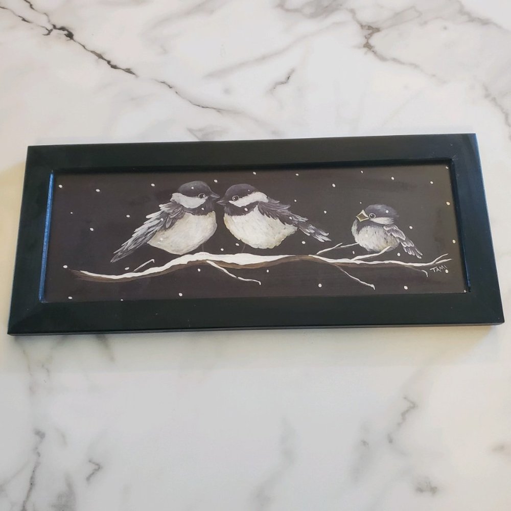 Chickadee Painting